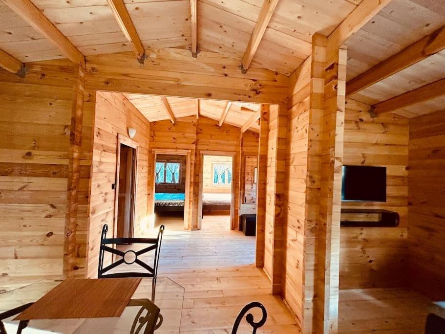 Chalet Bois Jacuzzi Bessan 외부 사진