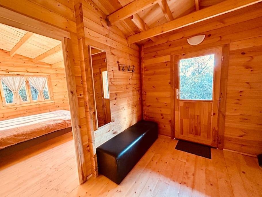 Chalet Bois Jacuzzi Bessan 외부 사진