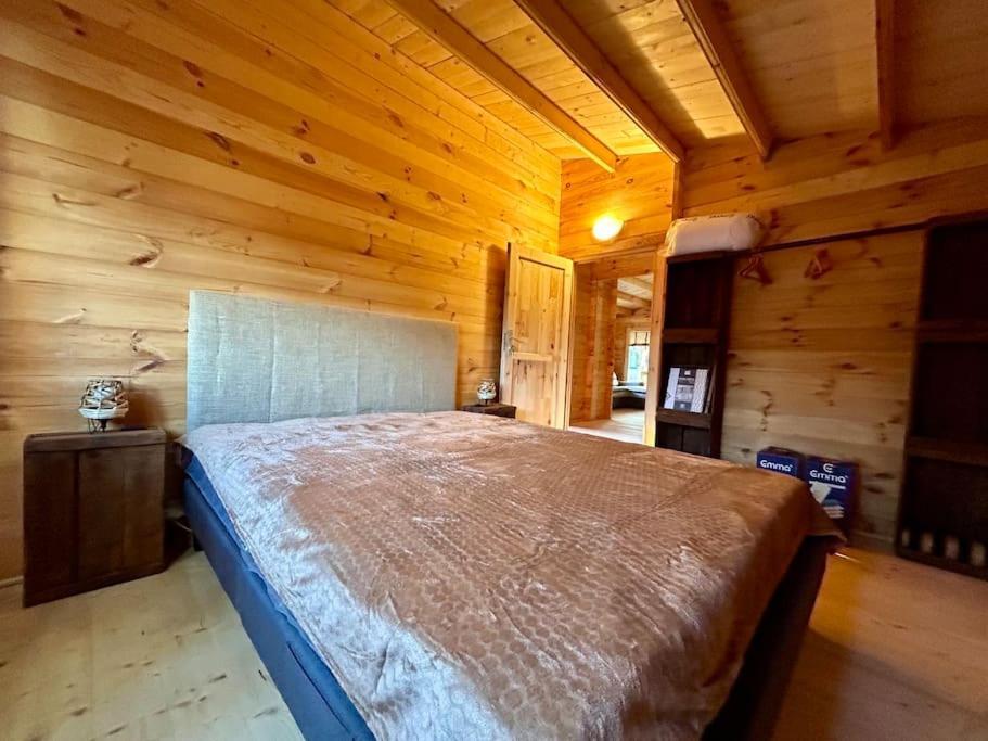 Chalet Bois Jacuzzi Bessan 외부 사진